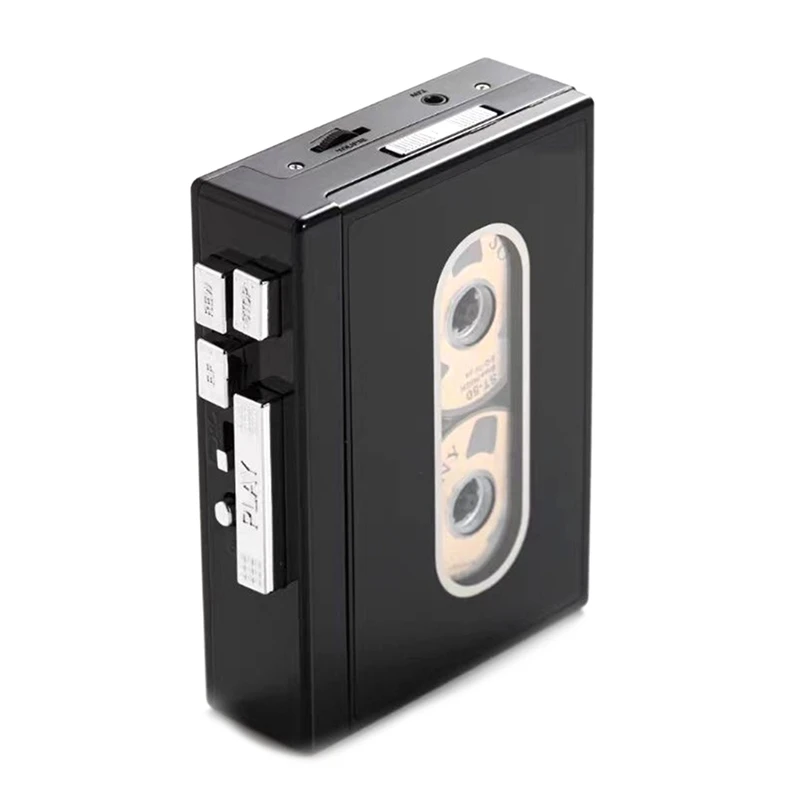 Hot Salecassette Player Full Stereo Sound U Disk DC 5V 128KPS USB2.0 Binaural Sound Tape Player For Music Language Learning Home