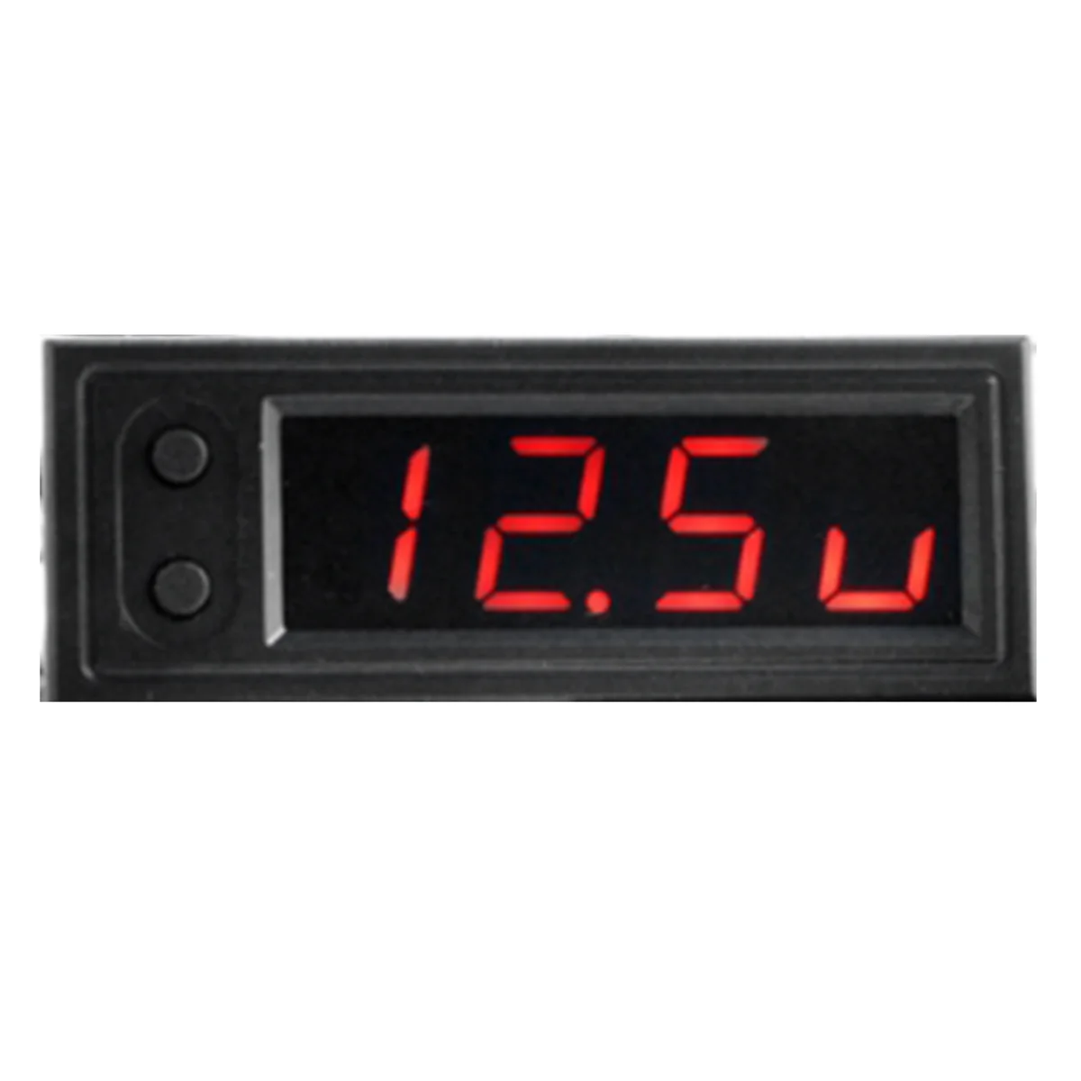 

Car Clock Universal Automotive Digital Clock Date 3 in 1 LCD Display Electronic Temperature Noctilucent Trim Red