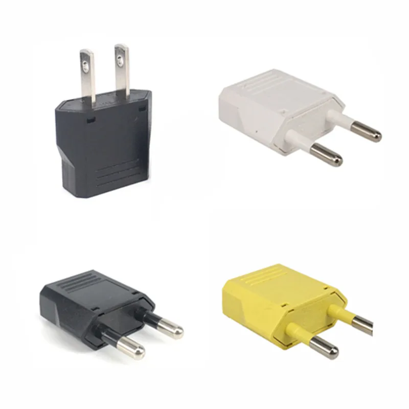 Adaptador De Enchufe Europeo A EE. UU., Convertidor De Enchufe De Viaje ANKCE Eu