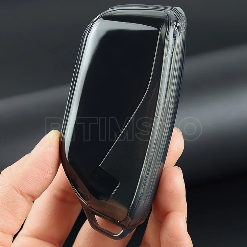Car Key Case Cover Shell Fob Protect For BMW i7 X7 G07 LCI iX I20 X1 U11 7 Series G70 G09 XM U06 G81 M3