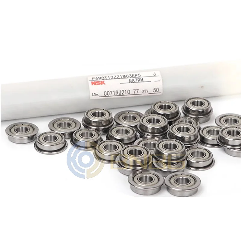 

JAPAN NSK Miniature Deep Groove Ball Bearing With Flange F MF 117 126 128 137 148 634 636 635 ZZPrecision high-speed