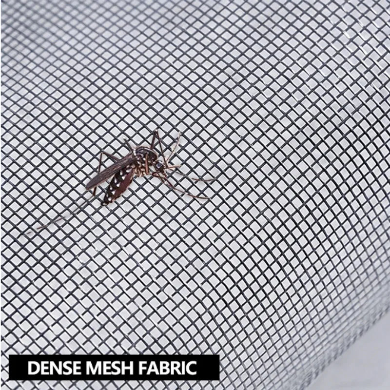자석 방충망 모기장 문커튼 맞춤 사이즈 블랙 투명 메쉬 여름 해충 방지망 자동 닫힘