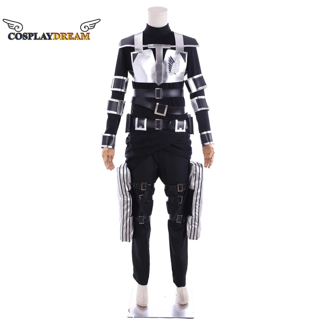 The Final Chapter Rivaille Costume Halloween Cosplay Survey Corps Eren Dot  Outfit Team Uniform Armour Accessories