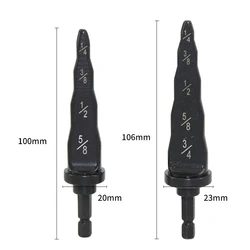 Copper Tube Expander for Hexagonal Handle Hand Drill Copper Tube Expanding Air Conditioner Pipe Tool 1/4