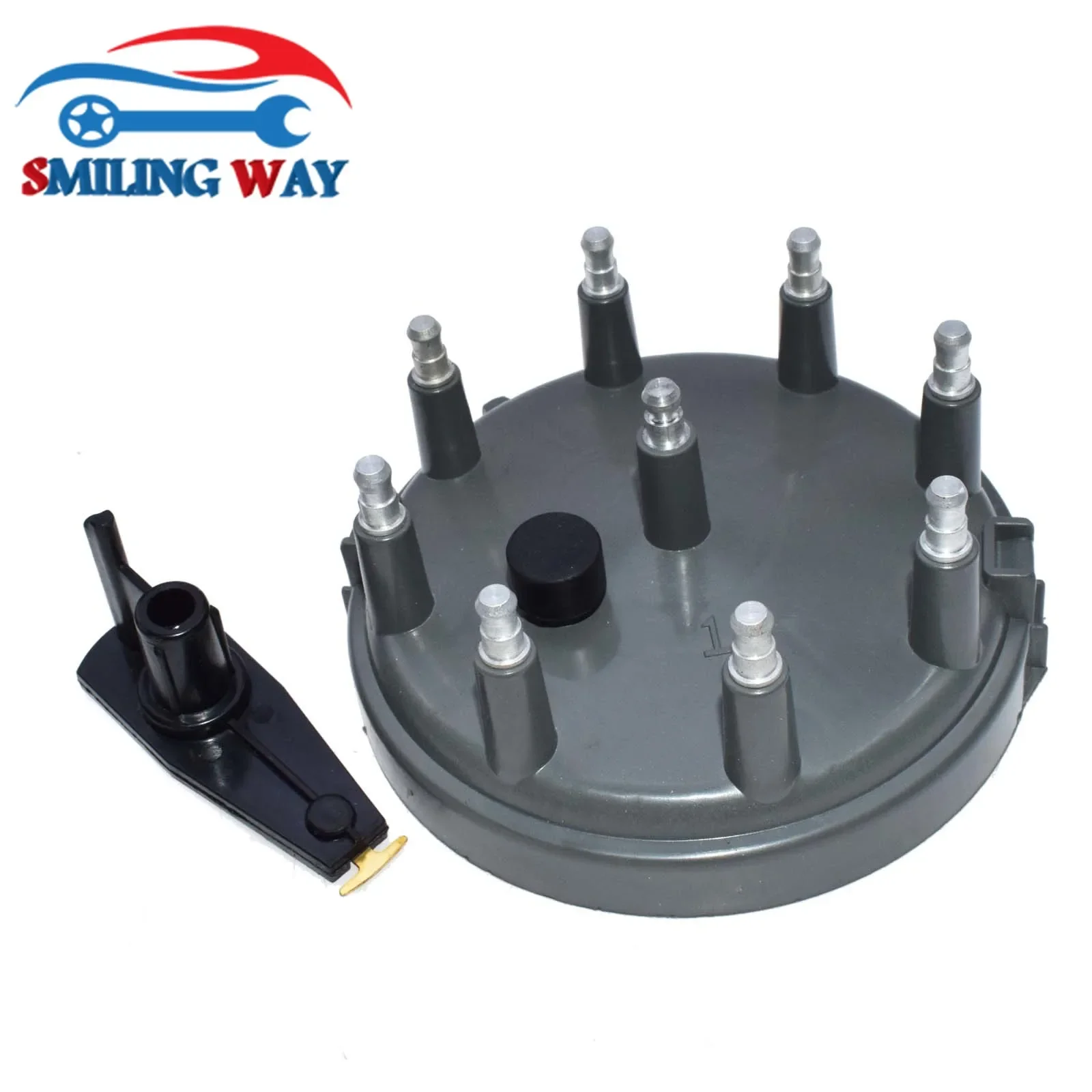 SMILING WAY# Distributor Rotor For Ford F-250 F-350 F53 Bronco E-150 E-250 E-350 Mustang LTD Thunderbird OE# F5ZZ12106AA,13