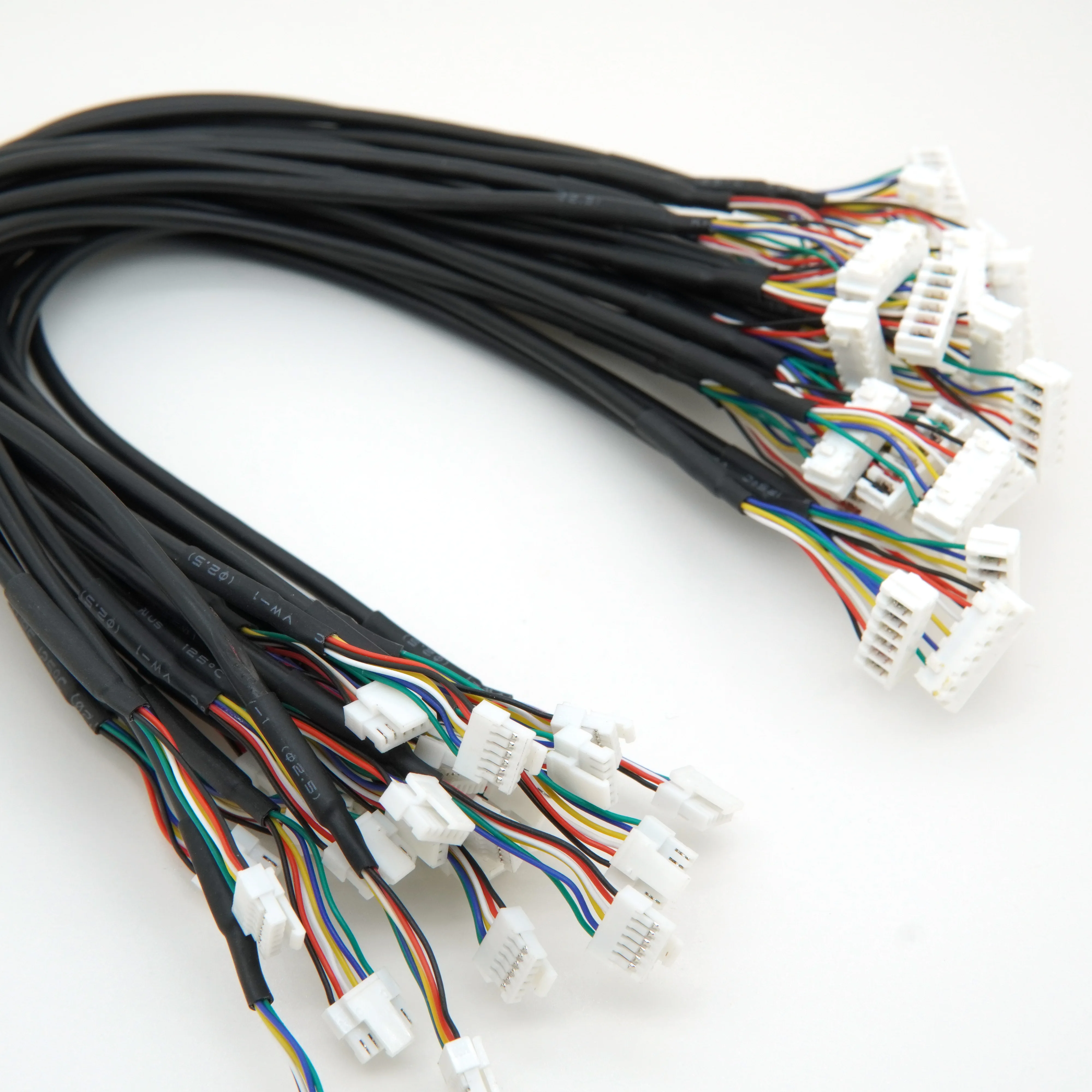 100PCS 맞춤형 H112K-P06N-00B TE 173997-6 커넥터 6pin led 백라이트 케이블 250mm