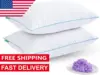 Shredded Memory Foam Pillows for Sleeping 2 Pack - Cooling Bed Pillows Standard Size Set of 2 - Firm Pillow for Side 1