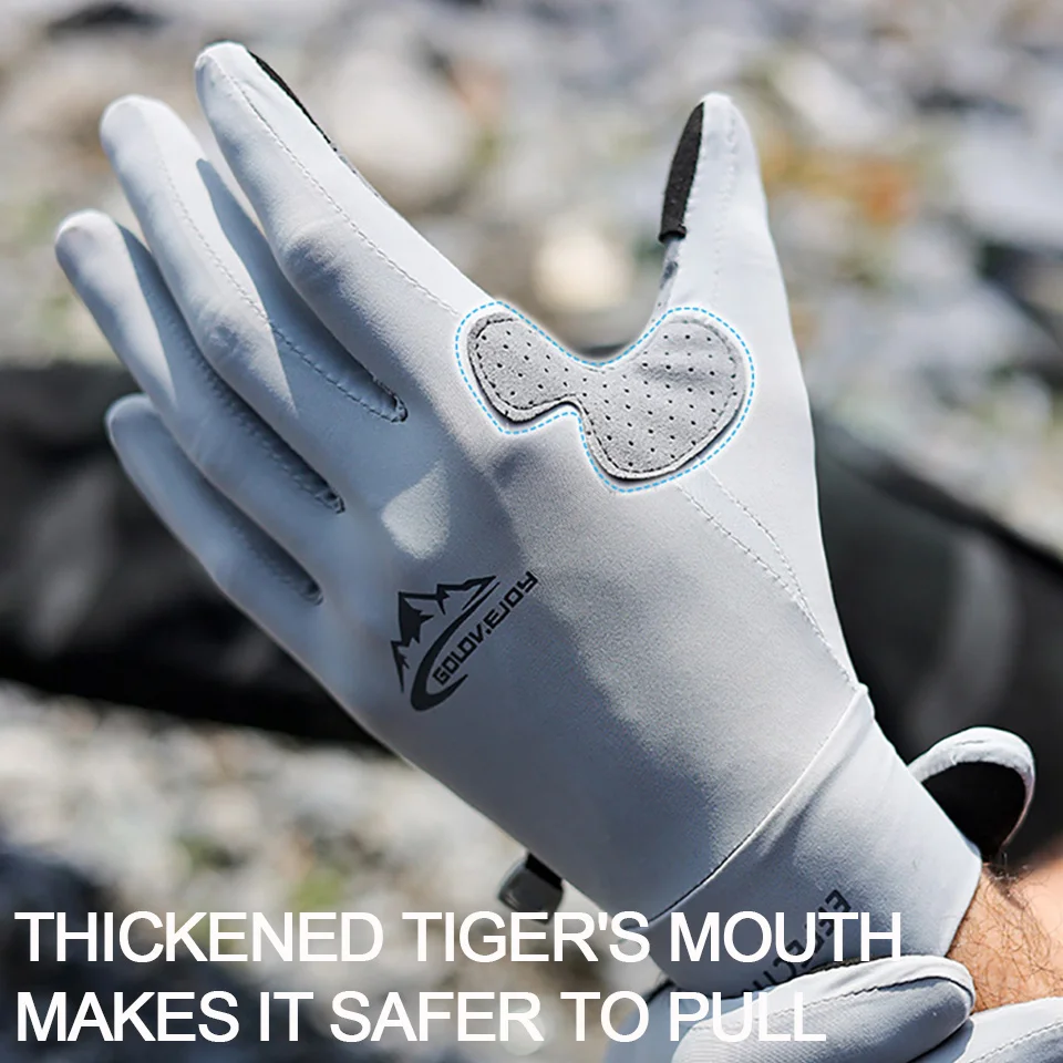 WALK FISH Fishing Gloves   ̽ ũ ߿  ڿܼ  ⼺ ̲  Ŭ ޸  尩