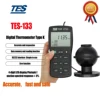 TES-133 Handheld Luminous Flux Meter Light Tester Accurate and Instant Response Range 7000 Lumens RS232,4-Digit LCD Reading . 1