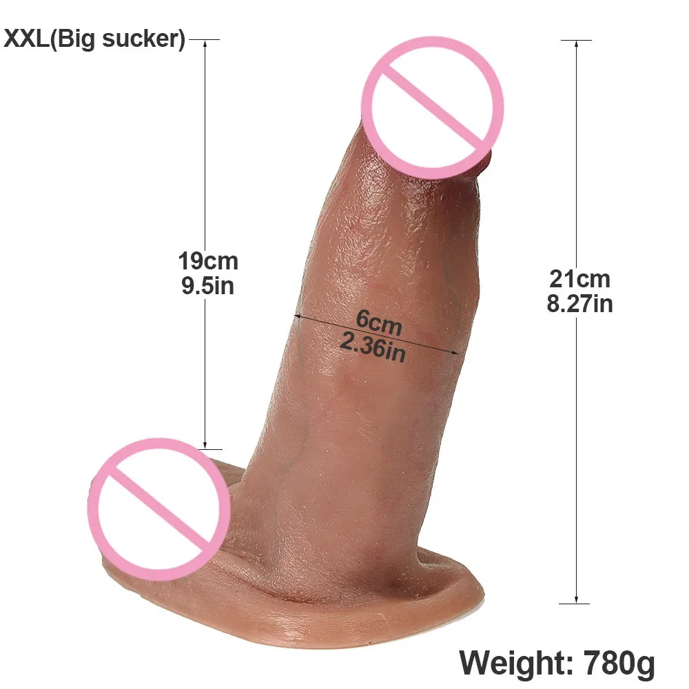 Sex Toys XXL Big Realistic Dildo Shop Soft Material Huge Penis with Suction Cup Sex Toys for Woman Strapon Female Masturbations Sexy Cock