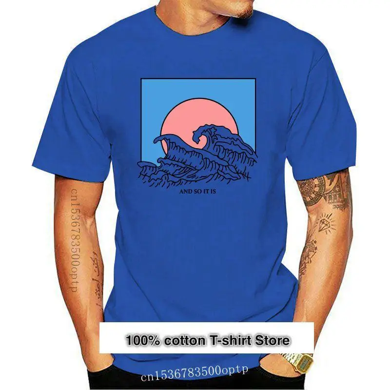 Camiseta Rosa Con Estampado De Olas Del Occo Harajuku, Ropa Estetica De Arte Japones Ukiyoe, Moda Simple De Verano, 2021