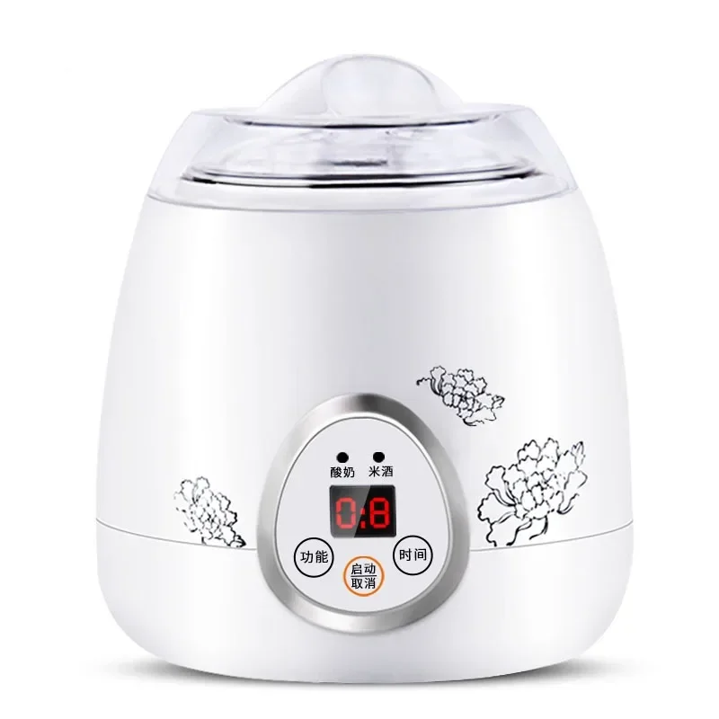 New 1.0L Rice Wine And Yogurt Machine Automatic Household Multi-function Mini Small Intelligent Self-made Fermentation Machine