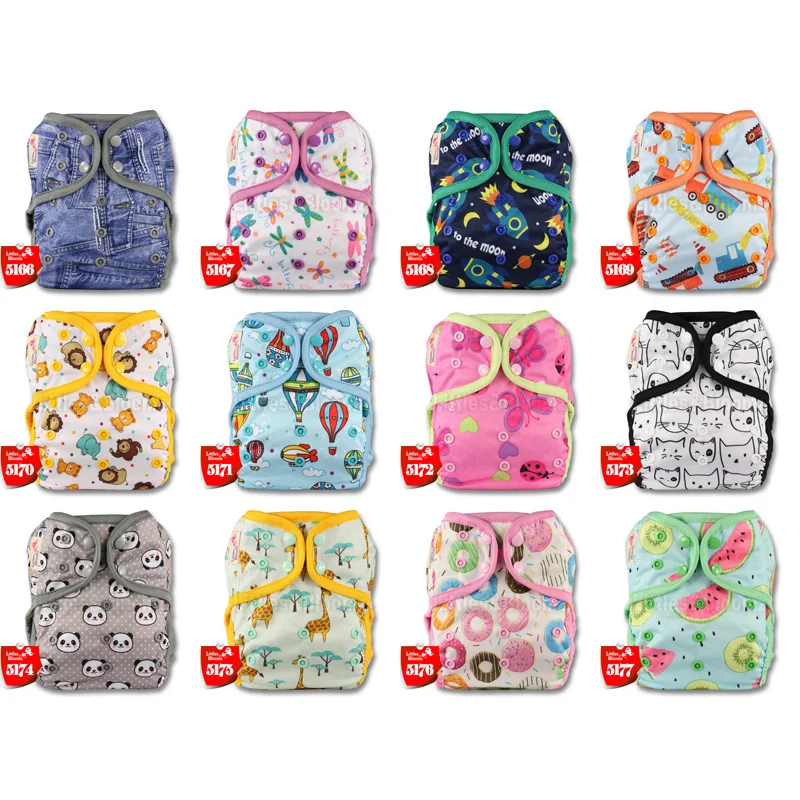 Baby Diapers One Size Reusable Cloth Colour Nappy Waterproof Cover Wrap To Use With Flat or Fitted Nappy Diaper cloth diapers,waterproof diapers