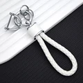 White keychain 1