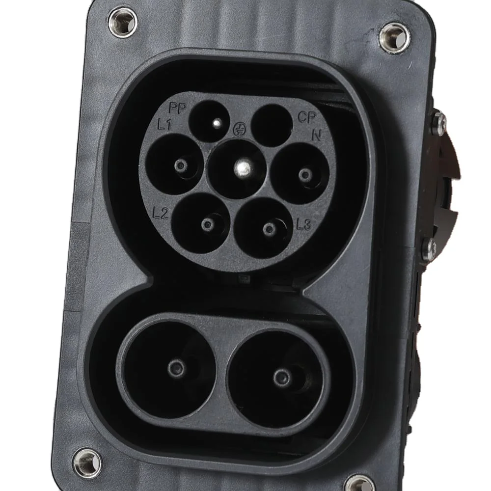 

New Energy DC CCS2 Charging Socket Electric Vehicle Charging Gun Holder Iec62196