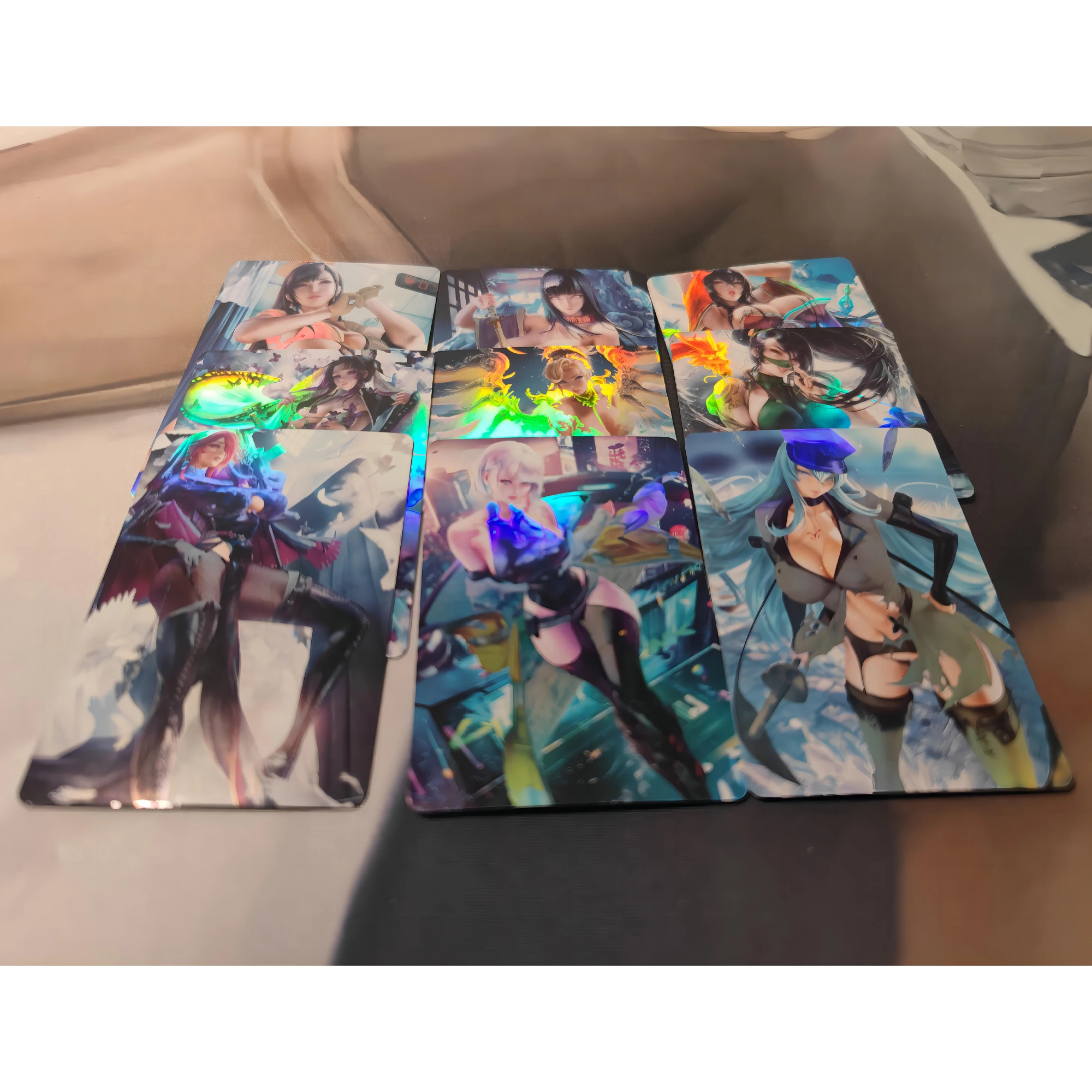 

9 шт./набор, аниме-карты для девочек, 59 х86 мм