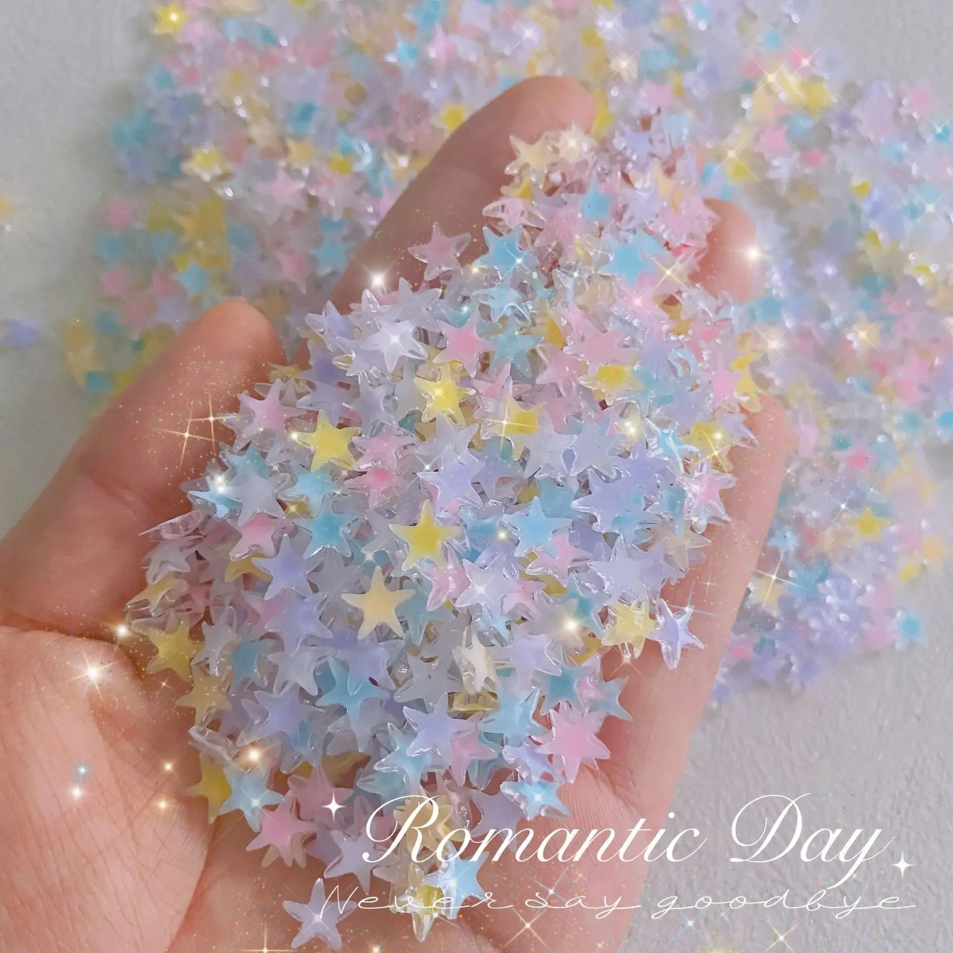 500 Adesivi Olografici Scintillanti A Forma Di Cuore – Glitterati, 25 Mm – Per Ricompense, Scrapbooking E Decorazioni