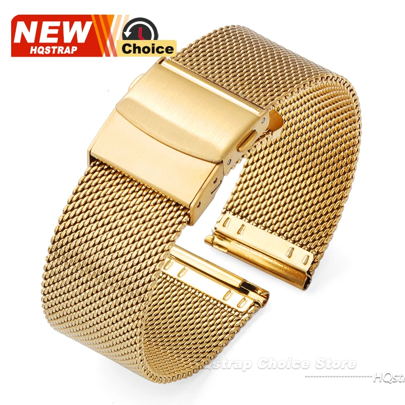 Premium Milanese Stainless Steel Watch Strap - Versatile Sizes