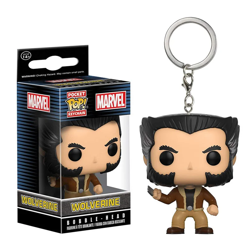 Брелок игрушки Marvel X-Men фигурка Росомахи | Игрушки и хобби