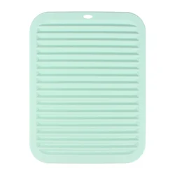 Leeseph Heat-Resistant Silicone Kitchen Trivets and Pot Holders - 22x29 cm (Green)