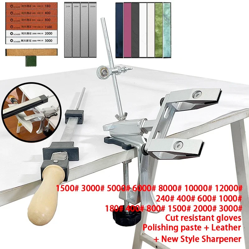 2023 新しいアップグレードされた固定角度ナイフシャープナー 360