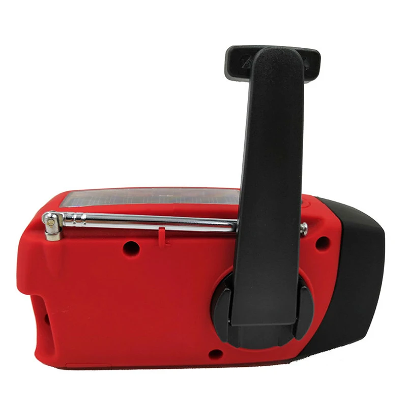 Emergency Hand Crank Radio With LED Flashlight 4