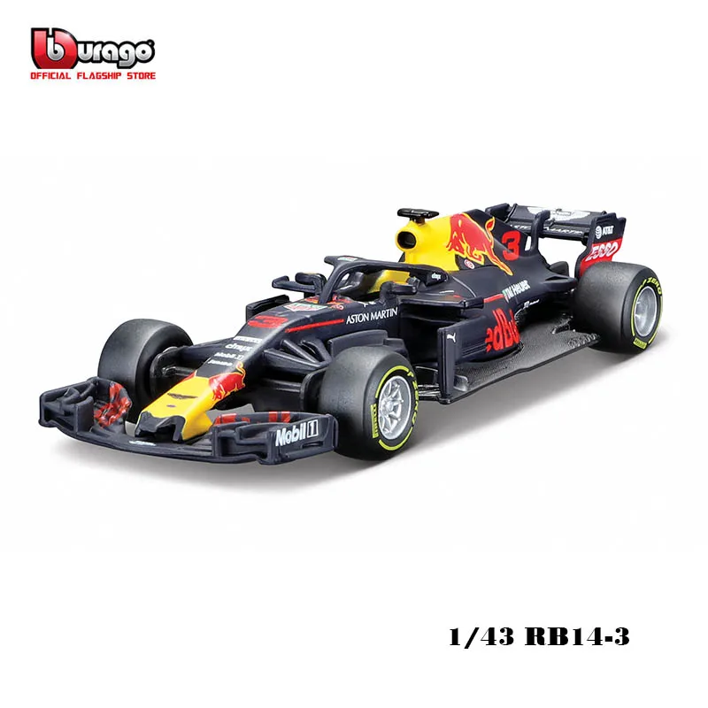 Bburago 1:43 Red Bull Racing TAG Heuer RB16b 2021 #33 Alloy Luxury Vehicle Diecast Cars Model Toy Collection Gift auto world diecast Diecasts & Toy Vehicles