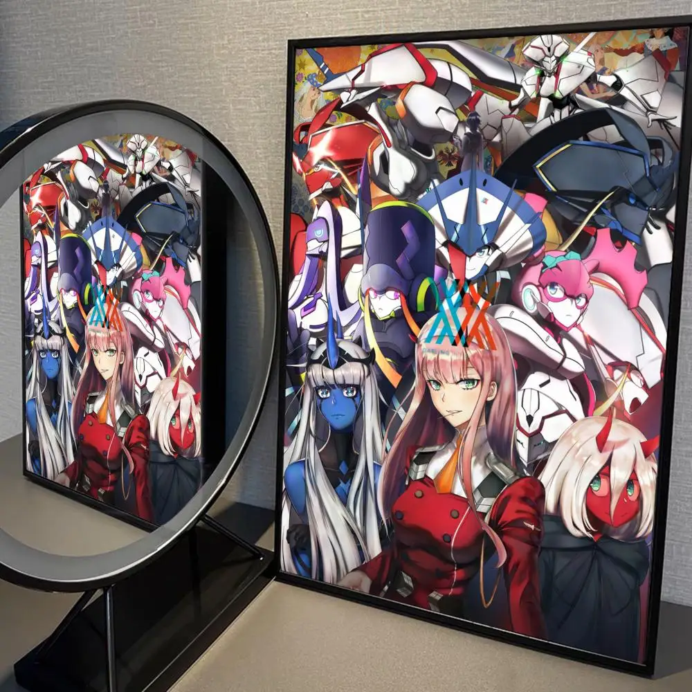 Poster Villa Anime Girls Zero Two Darling in The Franxx Hd Matte Finish  Paper Poster Print (Multicolor) PV-10580 : : Home & Kitchen