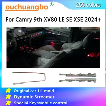 Toyota Camry 9th Gen XV80 Interior Ambient Light Kit 2024 | 256 RGB Colours | Dynamic Streamer | Mobile App and Steering Wheel Control | LHD and RHD