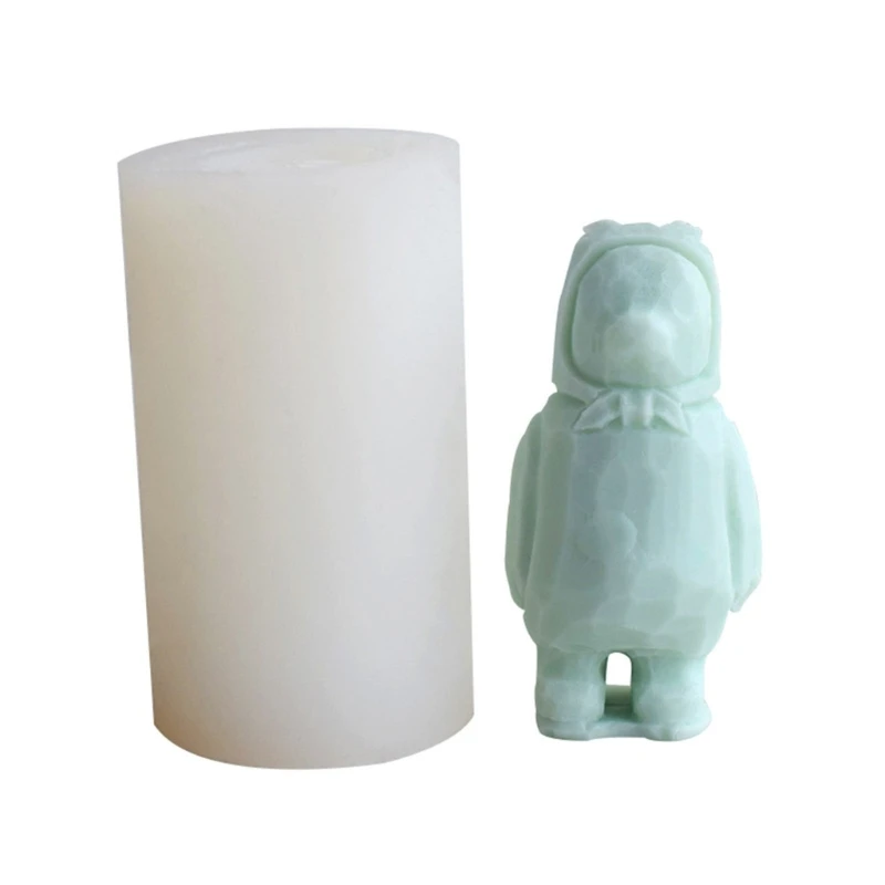 

C63B Изысканные Пингвины Ароматерапия Свечи Силиконовые Формы Пингвины Гипс Орнамент Плесень Свеча Maing Fondant Плесень Ремесло
