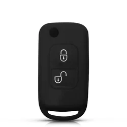 Premium Silicone Key Case Cover (Black)