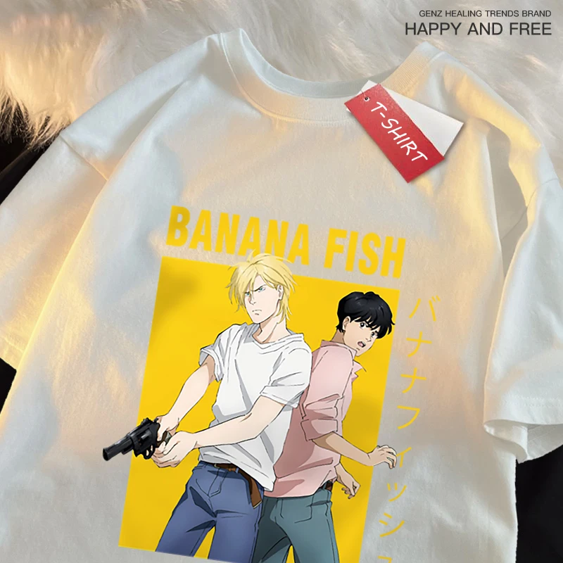BANANA FISH × BEAMS Tシャツ M banana-fish-t-shirt-v0-