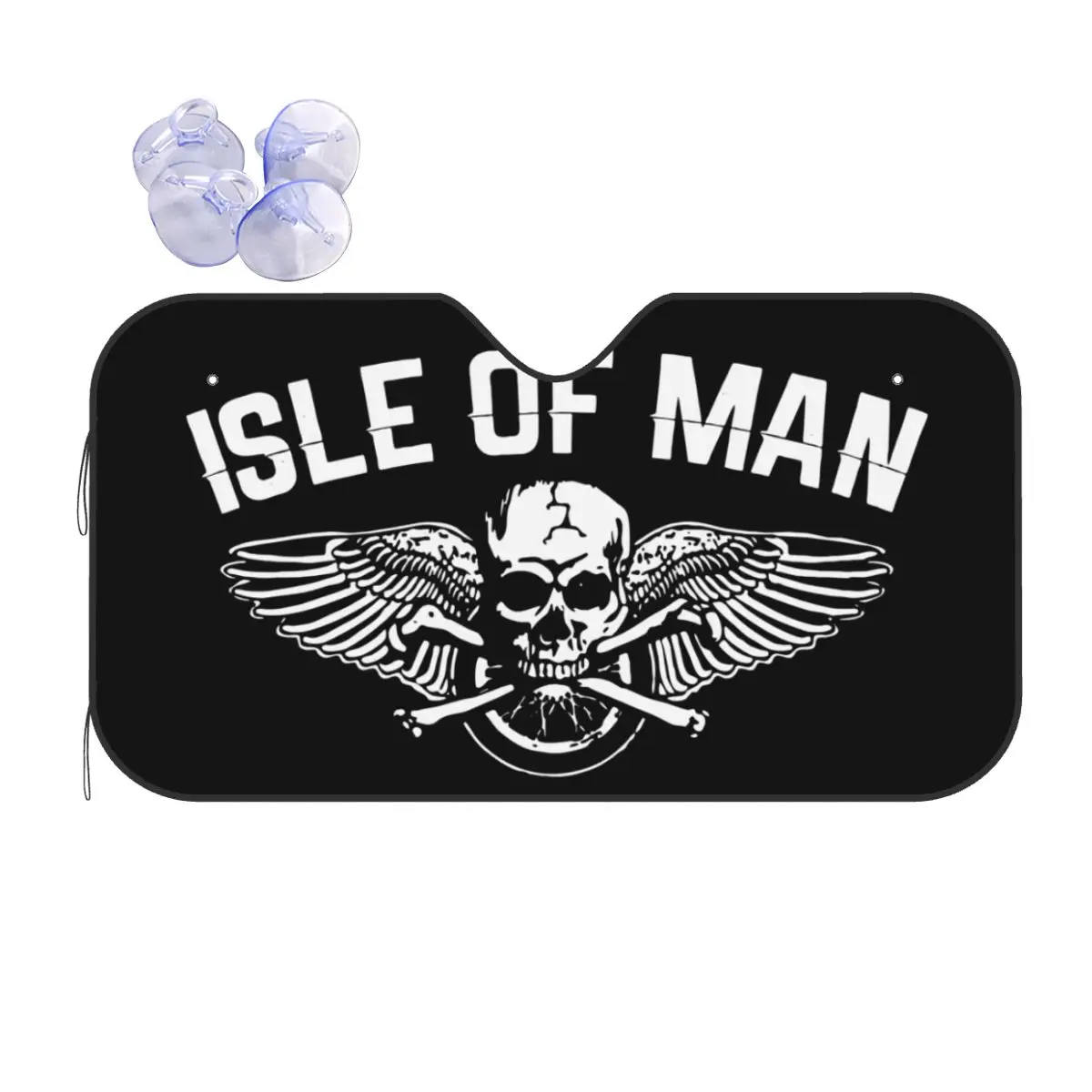 

Солнцезащитный козырек с черепом, ветрозащитный козырек для Хэллоуина, Складная крышка, окно переднего блока 76x140 см, автомобильный солнцезащитный козырек, отражатель тепла