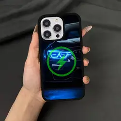 Vibrant Dual - Tone Magnetic Car Phone Case with Wireless Charging Capability - iPhone 17 Air (Z1)