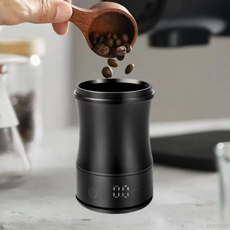 Dual-Purpose Coffee Dosing Cup with Integrated LED Precision Scale - Barista Gift & Espresso Accessory