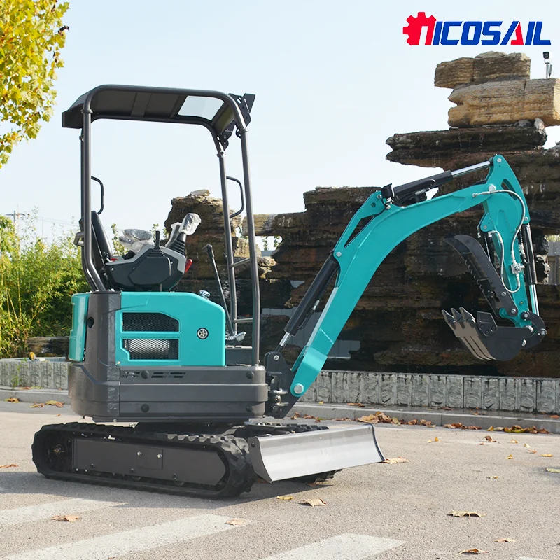Landwirtschaftliche kleine chinesische neue Bagger Minibagger hydraulische China günstige Raupenmaschine 1,8 t Mikrobagger zu verkaufen
