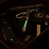 TEC-T323P Photon Fob Titanium Alloy Luminous Night Signal Light Luminous Self-illuminating Key Chain betalight 6