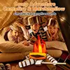 Play Campfire Sets For Kids 15pcs Pretend Play Camping Toy Kids Plush Felt Play Campfire Playset Safe Fake Fire Wood Stones Toys 5