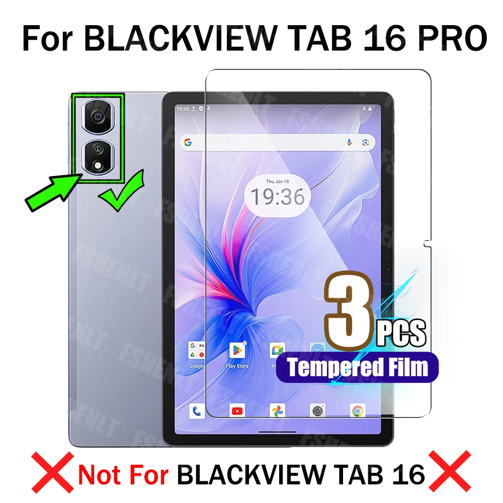 HD Clear Tempered Glass Screen Protector - 9H Hardness