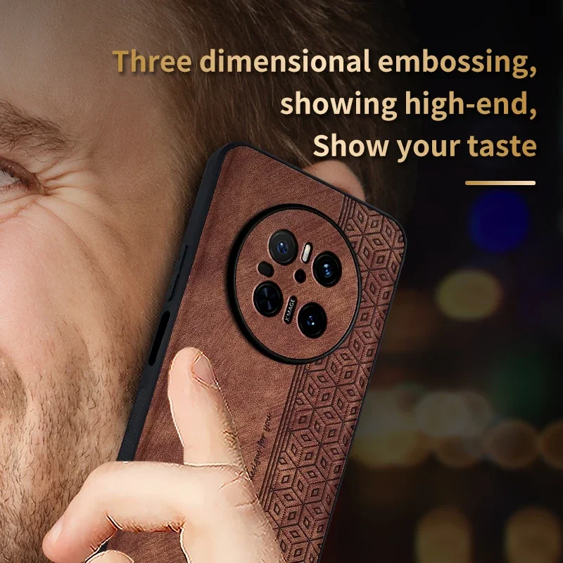 Custom Soft PU Leather Protective Case - Skin Friendly, Rugged, Lightweight, with Lens Protection and Anti-Fall Features