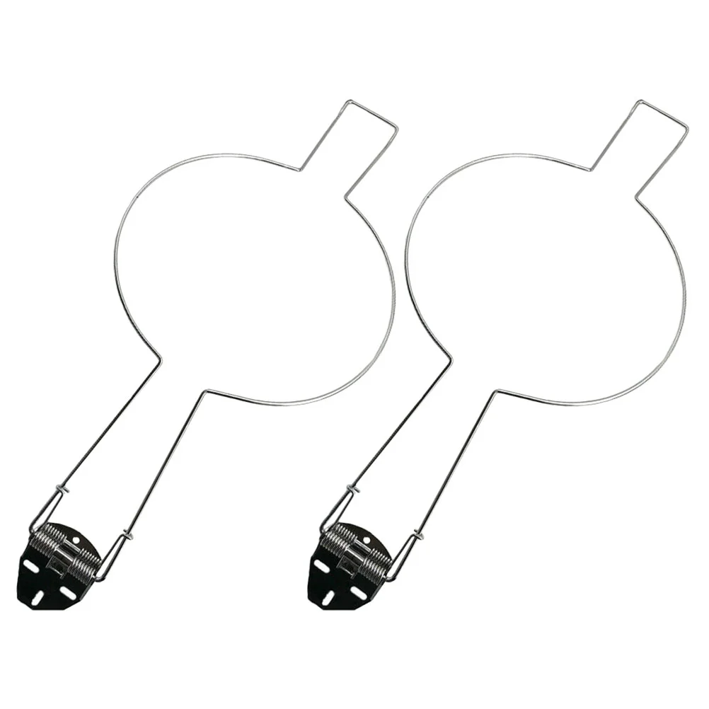 

2 Pcs Car Hat Holder Rack for Truck Hook up Trucks Steel Steamer Hats Pickup Accessories