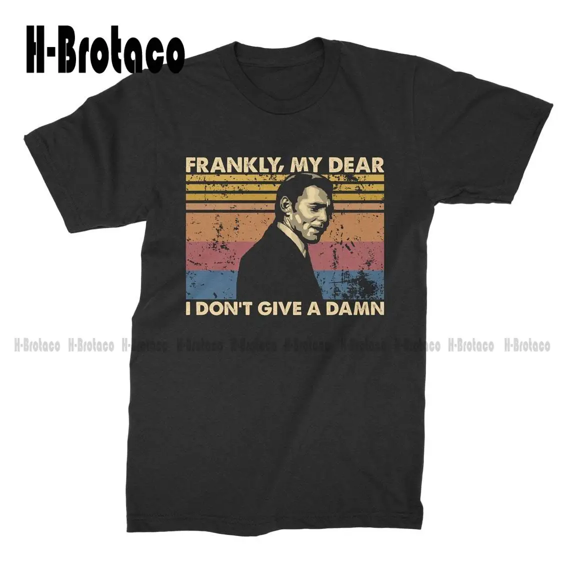 

Rhett Butler, Frankly My Dear I Don't Give A Damn Vintage Retro Unisex T-Shirt T Shirt Custom Gift Xs-5Xl