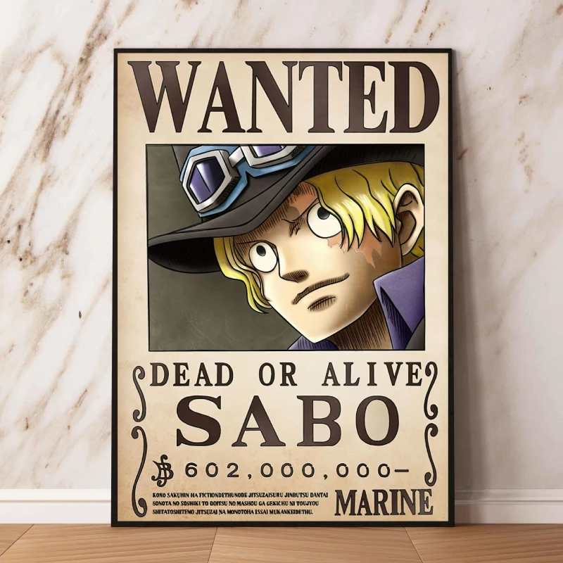 SABO WANTEDポスター 602,000,000ベリー SABO WANTEDポスター 602,000,000ベリー One Piece anime Wanted