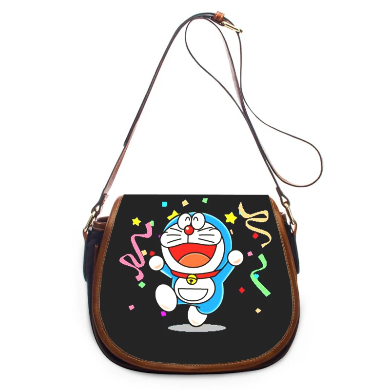 Doraemon Manga Anime print new fashion Women Crossbody Bag Luxury Handbags Women Bags Zipper