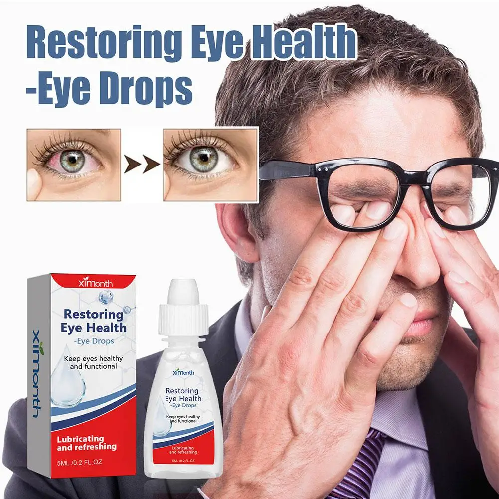 Eye Drops 1PC Cataract Removal Eye Drop Improve Blurred Vision Itching Eyeball Relieve Infection