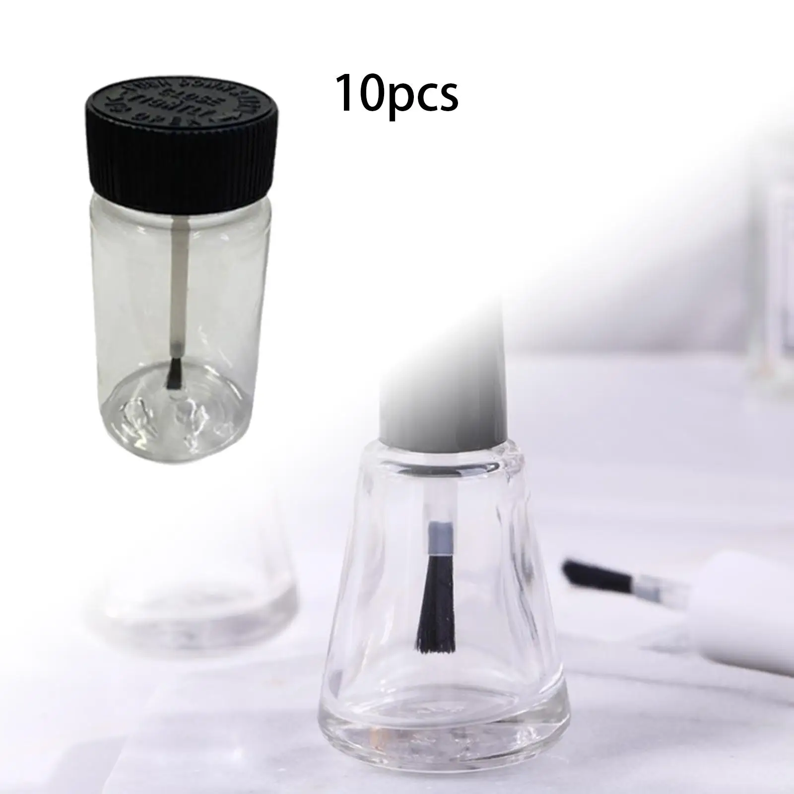 10Pcs Touchup Paint Applicator Bottles Reusable Fixing Wall, Stone Chips,
