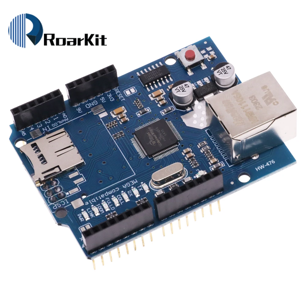 Uno Shield Ethernet Shield W5100 R3 Uno Mega 2560 1280 328 Unr R3 Solo Scheda Di Sviluppo W5100 Per Arduino