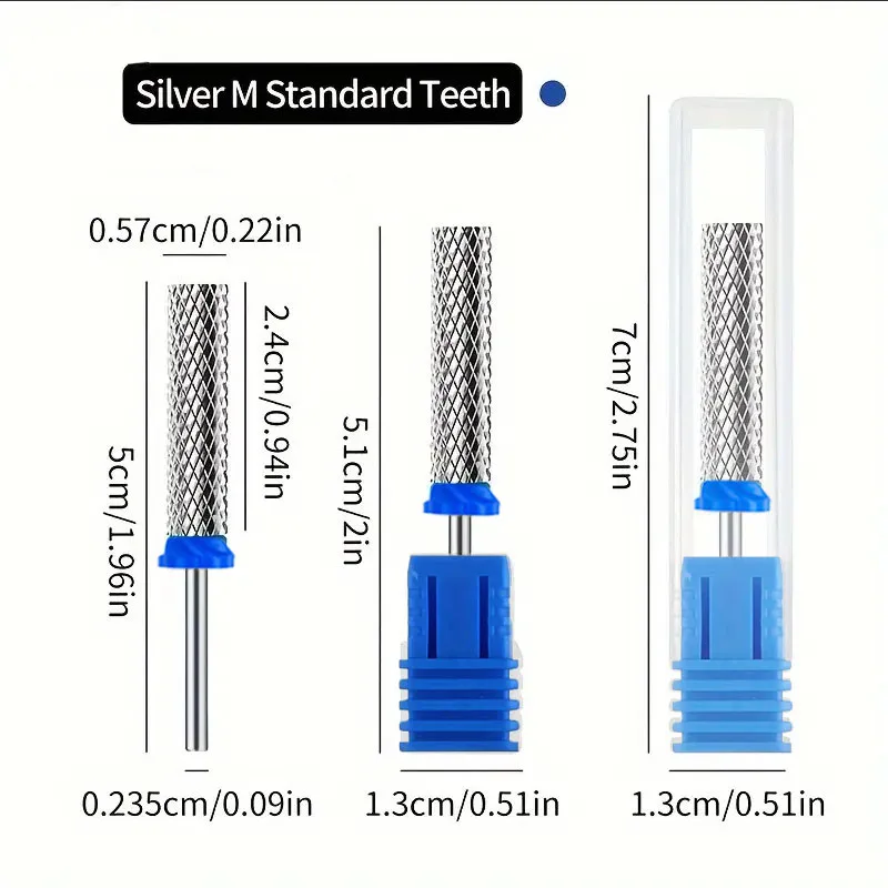 Description Picture 6 of item24mm Barrel Carbide Super Long Nail Drill Bits Electric Drills Accessories Manicure Bit Tool Dead Skin Cuticle Milling Cutter