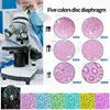 Compound Microscope for Adults Students 40X-2500X Lab Microscopes with Phone Adapter Slides Set  for School Home Education 3