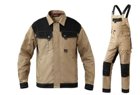 Men's Work Clothing Brace Bib Overall With Knee Pads Carpenters